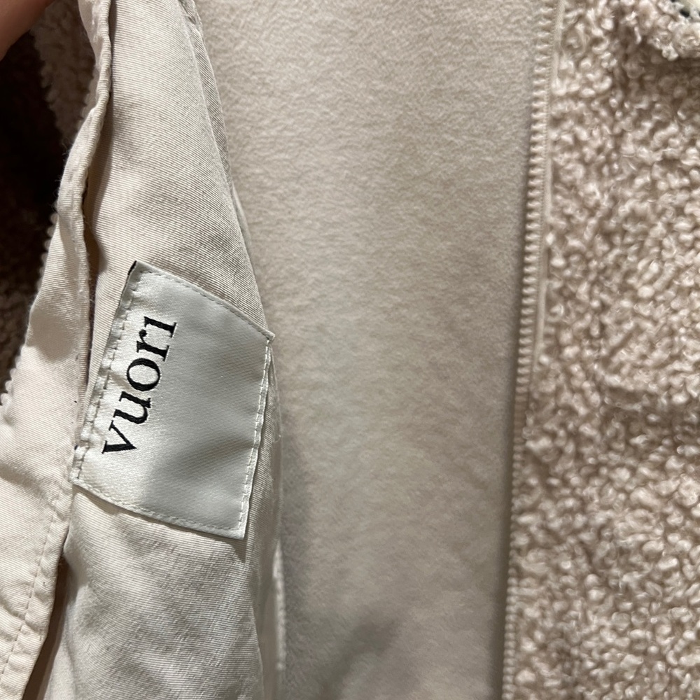 Women's Vuori Sycamore Full Zip Jacket 💫 Dune 💫 Medium - Picture 5 of 15